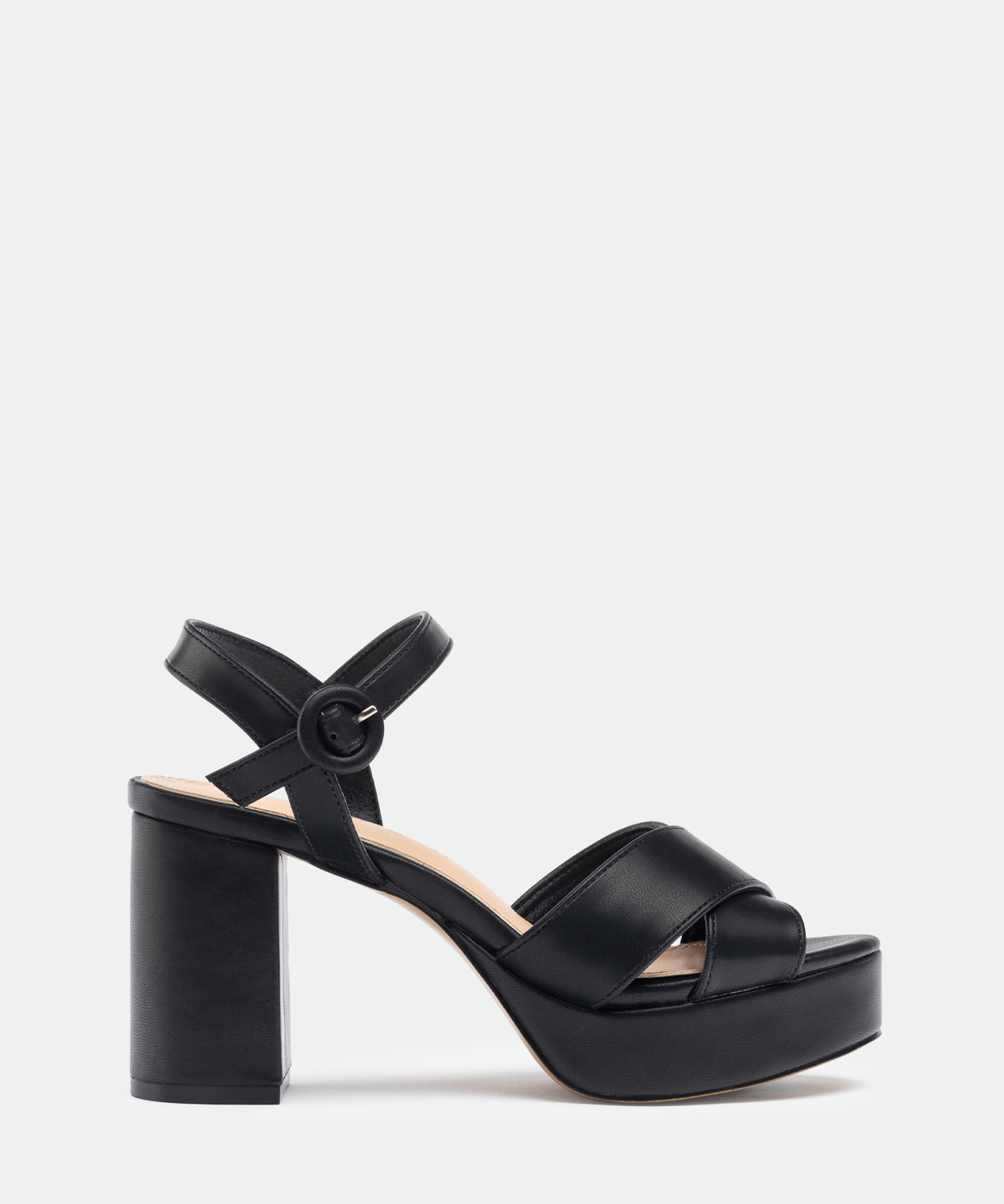 Sandalias de plataforma cruceta